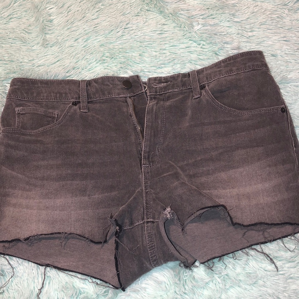 Blue jean shorts